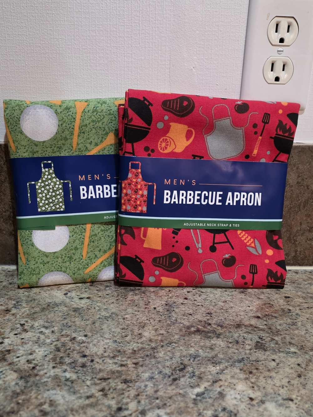Men's Barbecue Apron X2